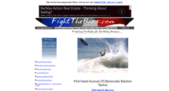 Desktop Screenshot of fightthebias.com